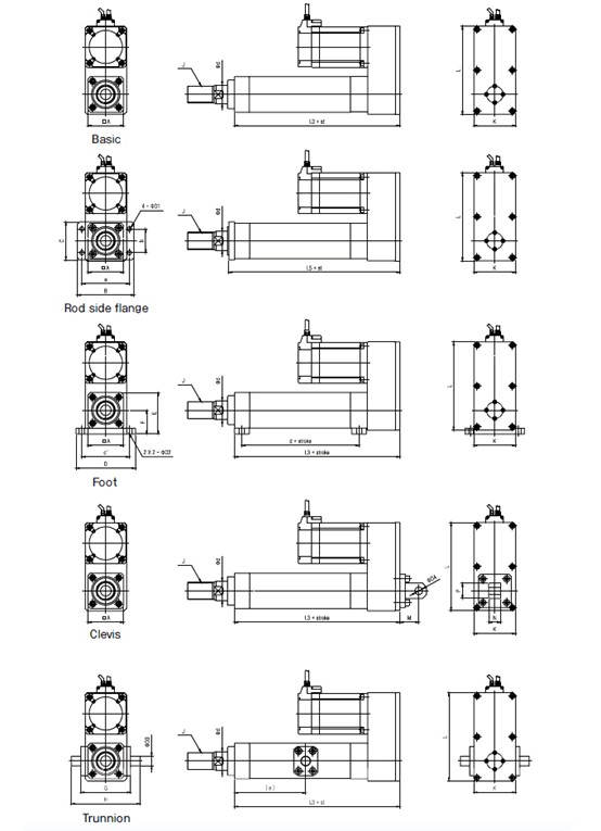 מרובע - התקנה מקבילה