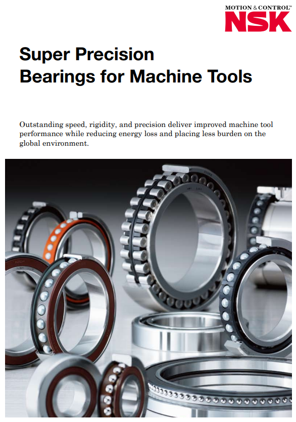 מסבים מדויקים למכונות עיבוד שבבי