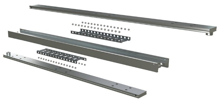 Telescopic Slides Heavy Duty, Ball Bearing 3